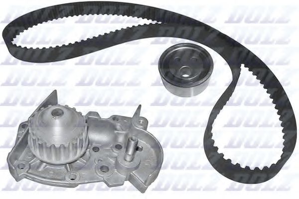 Помпа + комплект ГРМ DOLZ KD001