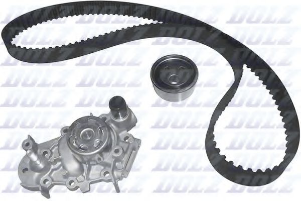 Помпа + комплект ГРМ DOLZ KD002