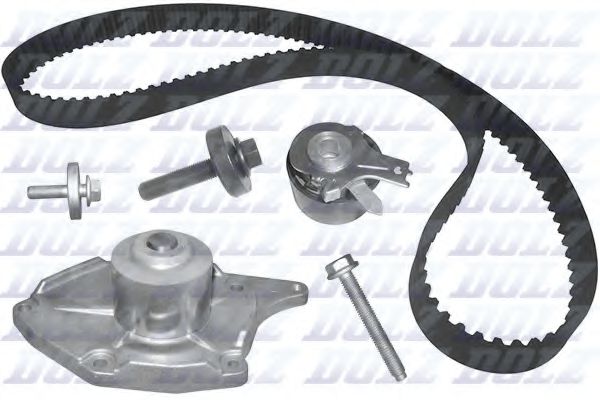 Помпа + комплект ГРМ DOLZ KD004