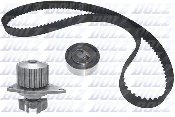 Помпа + комплект ГРМ DOLZ KD006