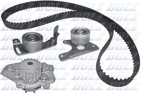 Помпа + комплект ГРМ DOLZ KD011