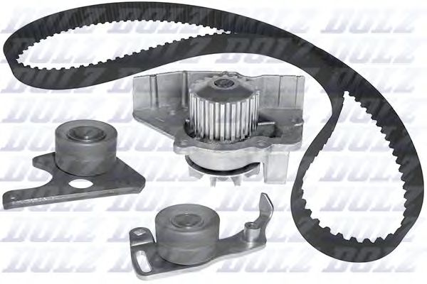 Помпа + комплект ГРМ DOLZ KD012