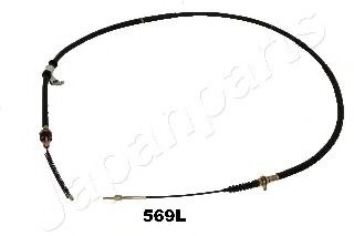 Трос ручника JAPANPARTS BC-569L