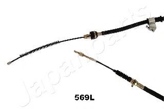 Трос ручника JAPANPARTS BC-569L - Фото 1