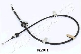 Трос ручника JAPANPARTS BC-K20R