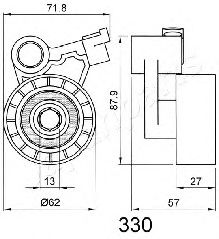 Натяжитель ремня ГРМ JAPANPARTS BE-330 - Фото 1