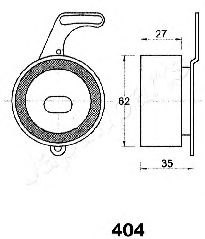 Натяжитель ремня ГРМ JAPANPARTS BE-404 - Фото 1