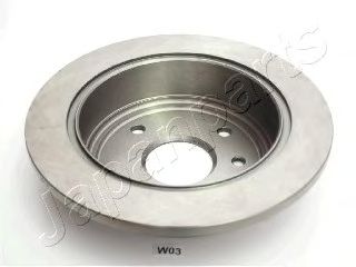 Тормозной диск JAPANPARTS DP-W03 - Фото 1