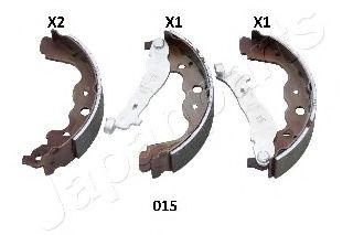 Тормозные колодки JAPANPARTS GF-015AF