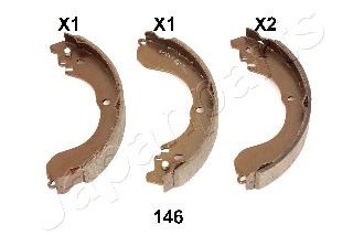 Тормозные колодки JAPANPARTS GF-146AF