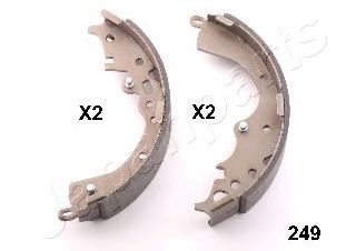 Тормозные колодки JAPANPARTS GF-249AF