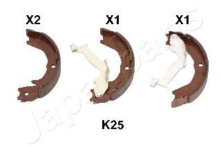 Тормозные колодки ручника JAPANPARTS GF-K25AF