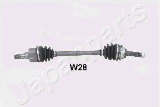 Приводной вал JAPANPARTS GI-W28