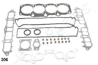 Комплект прокладок головки блока цилиндров (ГБЦ) JAPANPARTS KG-206