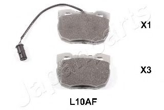 Тормозные колодки JAPANPARTS PA-L10AF