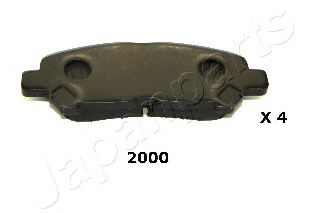 Гальмівні колодки JAPANPARTS PP-2000AF