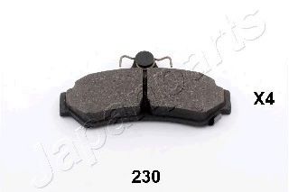 Тормозные колодки JAPANPARTS PP-230AF