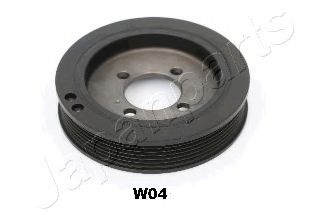 Шкив коленвала JAPANPARTS PU-W04 - Фото 1