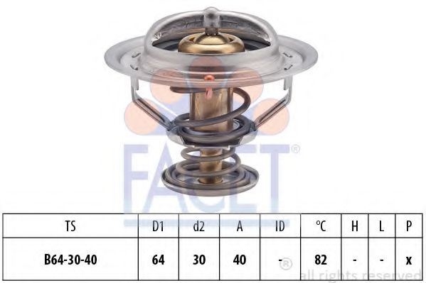 Термостат FACET 7.8370S