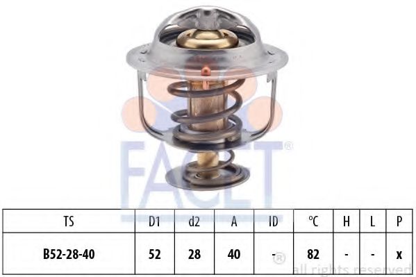 Термостат FACET 7.8383S