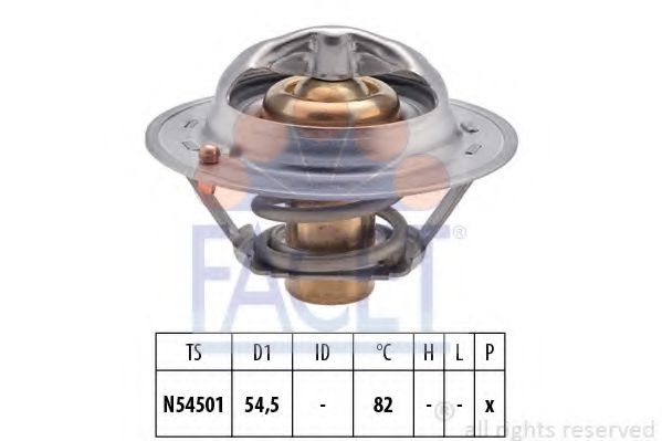 Термостат FACET 7.8712S