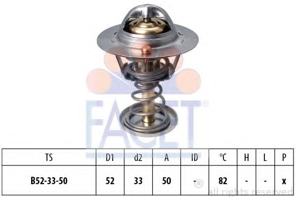 Термостат FACET 7.8674S