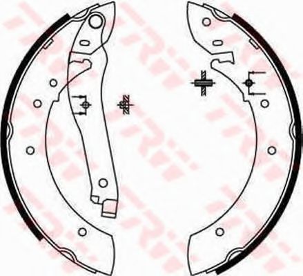 Тормозные колодки TRW GS8108