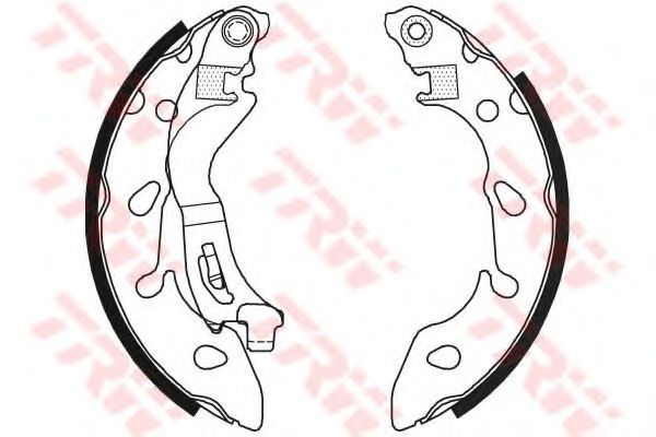 Тормозные колодки TRW GS8796