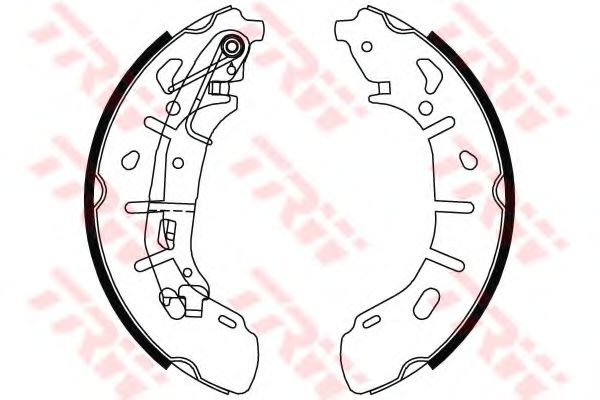 Тормозные колодки TRW GS8799