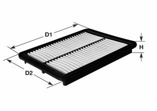 Повітряний фільтр CLEAN FILTERS MA3007