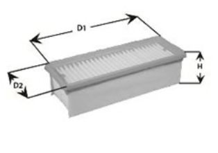 Воздушный фильтр CLEAN FILTERS MA3203