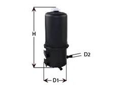 Топливный фильтр CLEAN FILTERS MGC1698