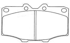 Тормозные колодки AISIN A1N017