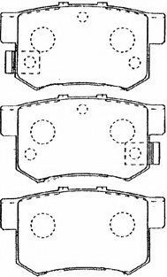 Тормозные колодки AISIN C2N015