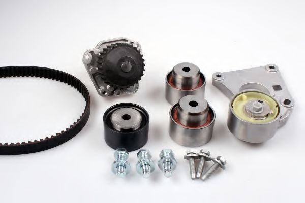 Помпа + комплект ГРМ HEPU PK10750