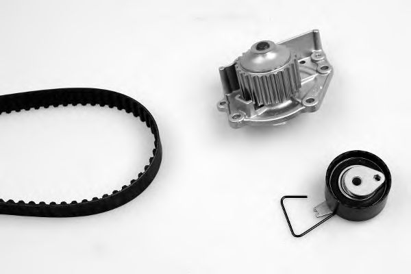Помпа + комплект ГРМ HEPU PK00451
