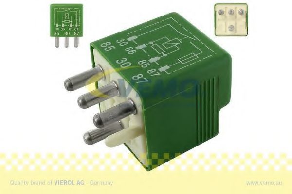 Реле, салонний нагнітач повітря; Багатофункціональний реле VEMO V30-71-0038