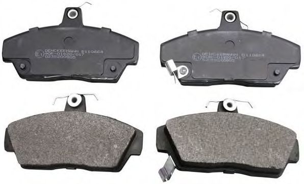 Тормозные колодки DENCKERMANN B110664