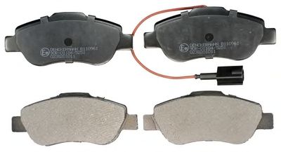 Гальмівні колодки DENCKERMANN B110961