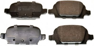 Тормозные колодки DENCKERMANN B111100