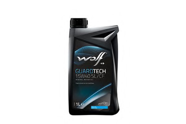 Масло (МКПП, раздаточная коробка) WOLF 8300110 WOLF GUARDTECH 15W40 SL/CF