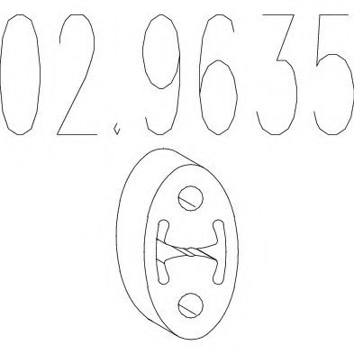 Буфер глушителя MTS 02.9635