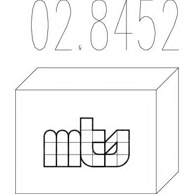 Монтані комплект глушника MTS 02.8452