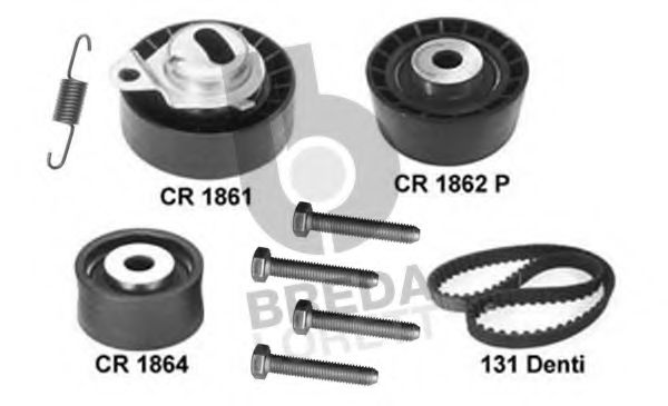 Комплект ремня ГРМ BREDA LORETT KCD0015