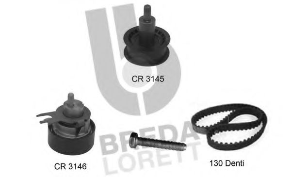 Комплект ремня ГРМ BREDA LORETT KCD0224