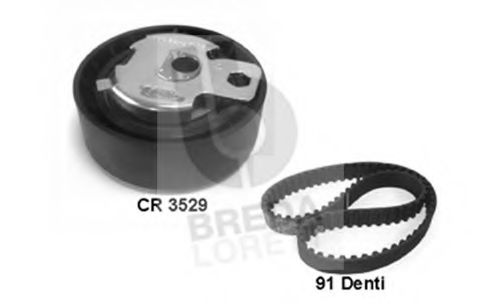Комплект ремня ГРМ BREDA LORETT KCD0572