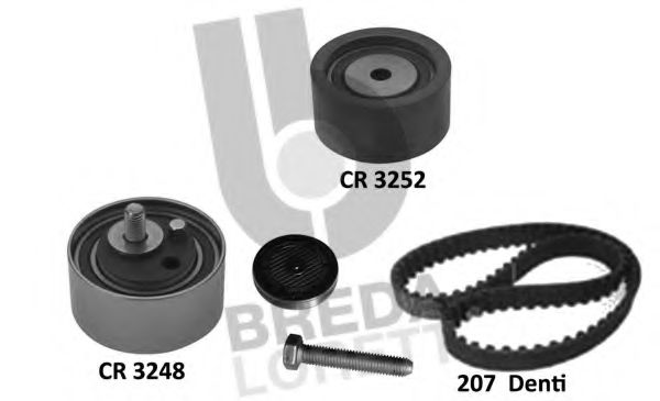 Комплект ремня ГРМ BREDA LORETT KCD0771
