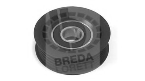 Направляющий / паразитный ролик  поликлинового ремня BREDA LORETT POA3323