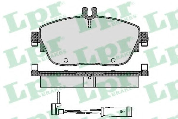 Тормозные колодки LPR 05P1781A