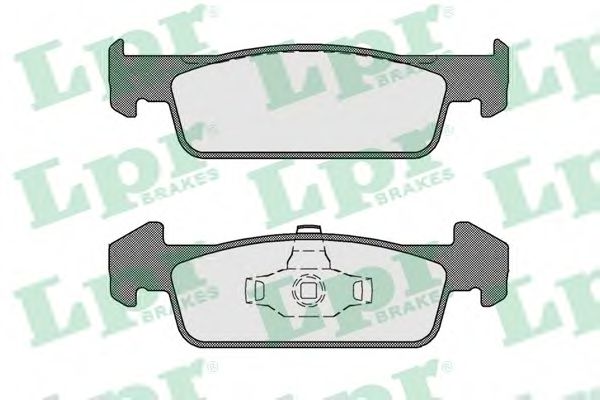 Тормозные колодки LPR 05P1796
